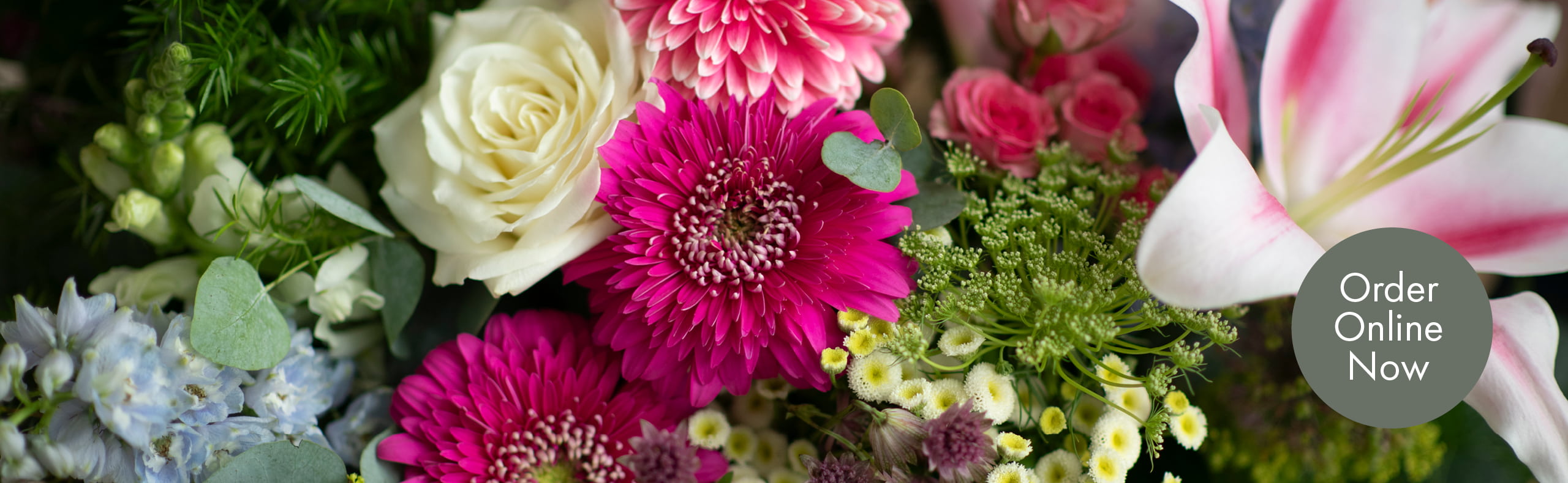 Seasonal bouquets from Flowers By Aileen in West Kilbride offering same-day delivery