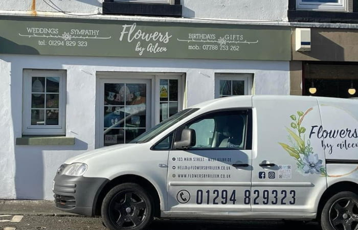 About Flowers By Aileen – Fresh Flower Delivery in West Kilbride