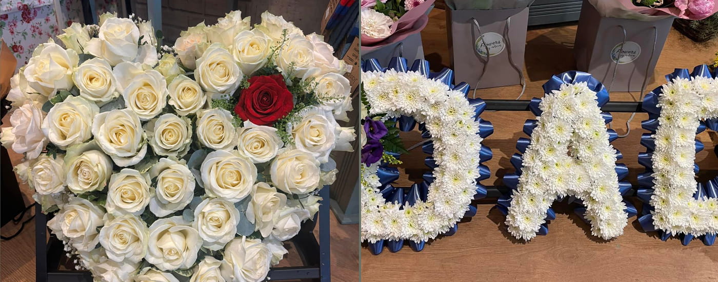 Funeral flowers from Flowers By Aileen in West Kilbride