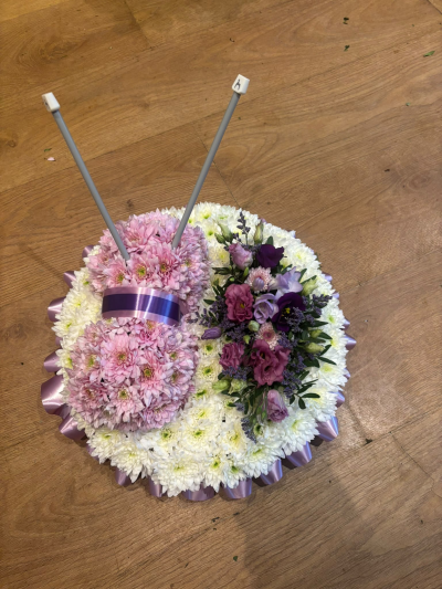 Knitting Tribute - A thoughtful personalised tribute celebrating a favourite hobby, carefully designed to reflect treasured memories and a life well lived.